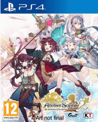 Atelier Sophie 2: The Alchemist of the Mysterious Dream Playstation 4  box art